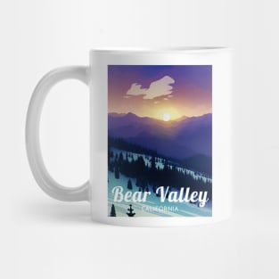 Bear Valley California United States ski Mug